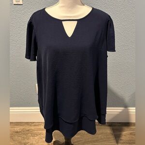 BloomChic Navy Top